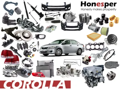 Comercio al por mayor de piezas de repuesto de automóviles, piezas de suspensión, piezas del motor, kits de carrocería, accesorios para automóviles para Toyota Corolla Zre15