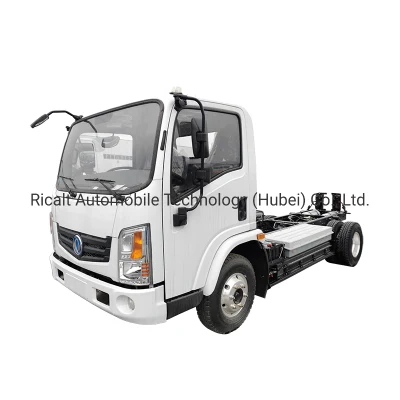 Dongfeng nuevo precio de fábrica 4X2 Auto repuestos de chasis de camión de carga ligera, chasis de mini camión eléctrico